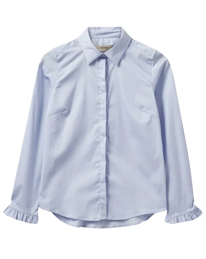 Mos Mosh - MMMattie Flip Hemd - Light Blue